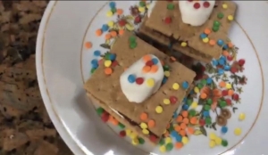 smores with sprinkles